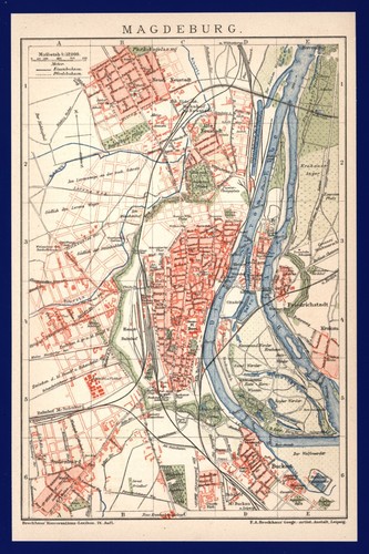 Stadtplan anno 1896 - ,
