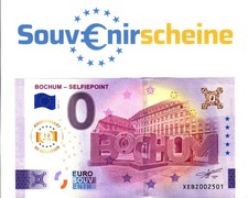 ANNIVERSARY 0 Euro Schein XEBZ 2025-5 BOCHUM - SELFIEPOINT