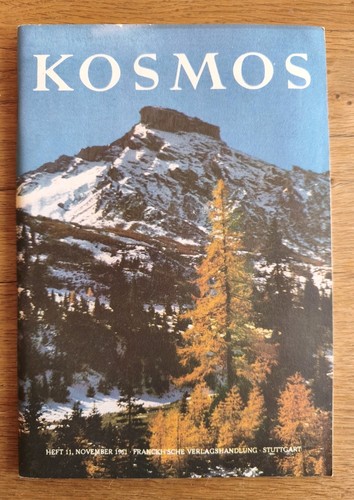 Kosmos zeitschrift für - -,