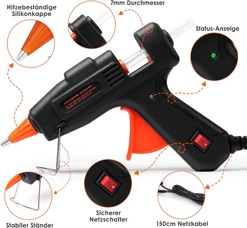 Maxdone heißklebepistole mit - maxdone,
