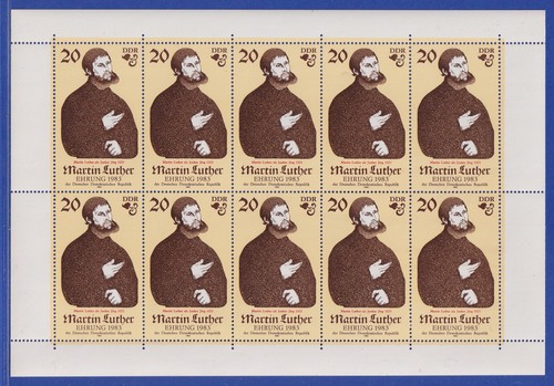 Ddr 1982 martin luther nr - 1982,