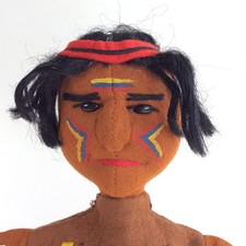 Alte kersa handpuppe - kersa,