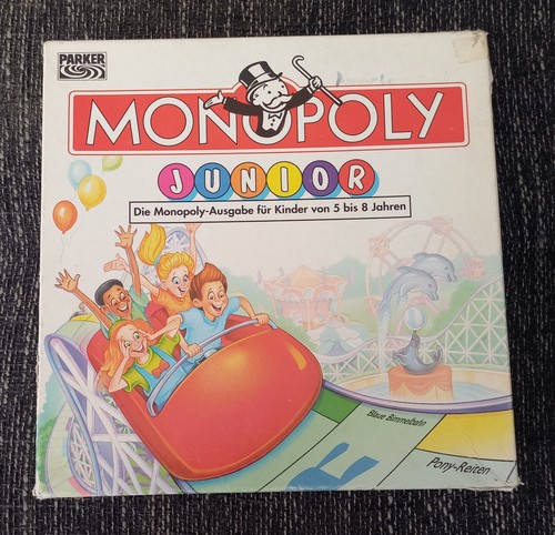 Monopoly junior parker 1996 - monopoly,