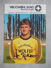 Armin Götzer Ak Spvgg Bayreuth 1987/88 rar