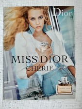 Werbepapier Parfum. Parfum Ad