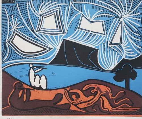 Pablo picasso bacchanal mit - bacchanal,