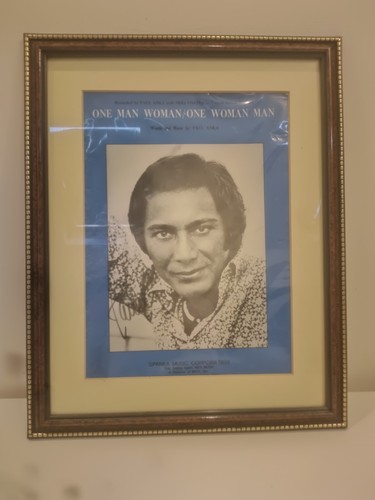 Paul anka signed autogramm - anka,