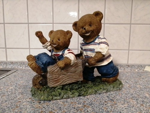 Teddy bär dekofigur - teddy,