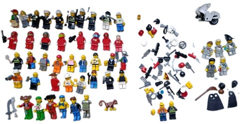 Lego mini figuren - lego,