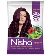 Nisha burgunderrot - 5,
