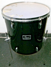 Pearl Forum Series 16" Floor Tom Foliert Schwarz inkl. Stimmschlüssel auch als