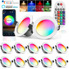 LED Einbaustrahler 5W 9W Einbauleuchten Bluetooth Decken Spot Downlight Dimmbar