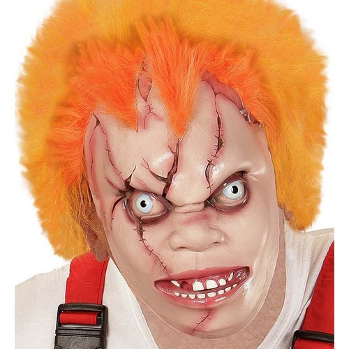 Mörder puppe maske latex - puppe, #