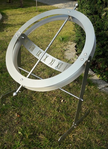 Edelstahl sonnenuhr - edelstahl,