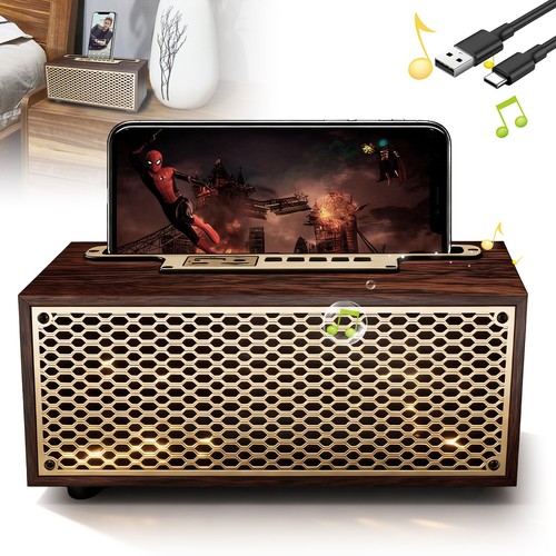 Holz retro bluetooth - holz,
