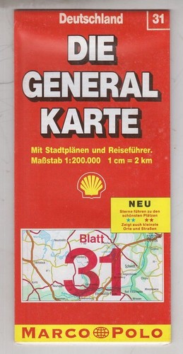 Die generalkarte deutschland - generalkarte,