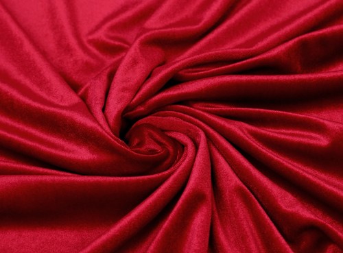 Stretch samt stoff - stretch,