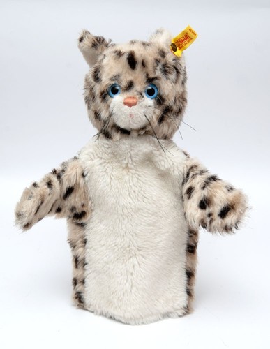 Steiff katze minka handpuppe - katze,