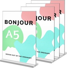 A5 Tischaufsteller 4 Stück