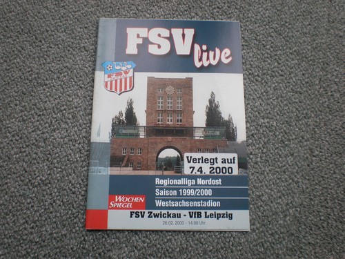 Programm fsv zwickau - fsv,