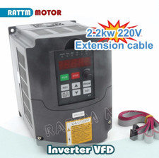 【DE】2.2KW 220V Frequenzumrichter 3HP Inverter Variable Frequency Drive Converter