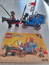 Lego 6038 - Ritter Wolfsbande - Kutsche mit Pferd - sehr guter Zustand