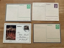 4 Postkarten 1934 Deutsches