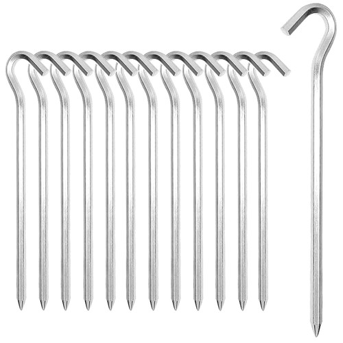 Zeltheringe aluminium 18cm - aluminium,