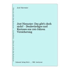 Jost Niemeier: Das gibt's doch
