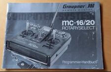 Graupner MC 16/20 Bedienungsanleitung