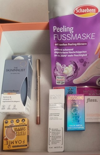 Glossybox time feel - "time, free"