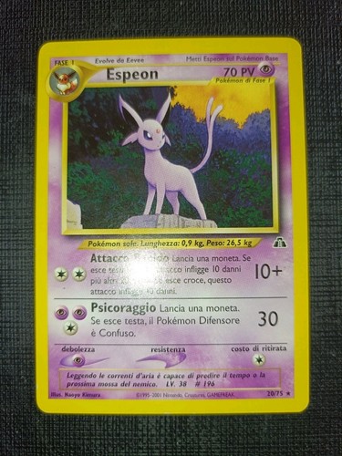 Pokemon espeon rare non - pokemon,