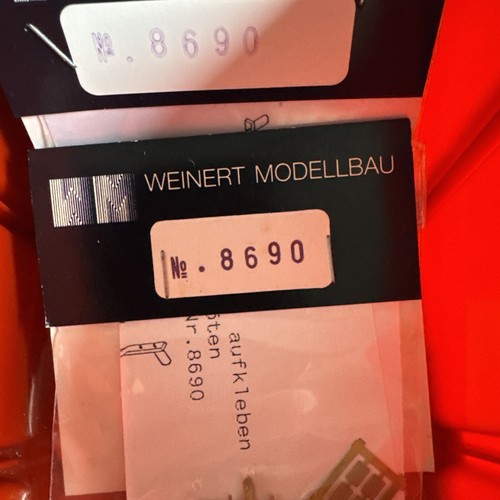 Weinert modellbau konvolut - modellbau, ++