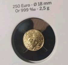 FRANCE 2023 Phryge 250 € Flagge Olympische Spiele 2024 Paris Maskottchen Gold