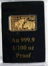 Börsenbarren Deutschland /