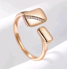 Luxus Ring 585er Rolled