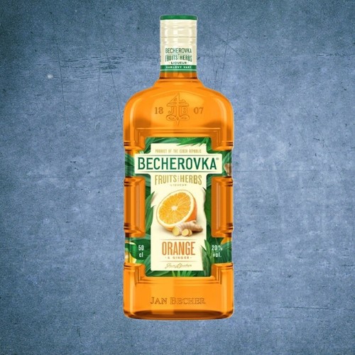 Becherovka orange and - and, ginger