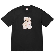 Supreme Bear Tee T-Shirt Black Gr. S