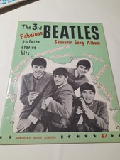 The Beatles. The 3rd fabulous Beatels souvenir song album. Um 1964.Mit Fotos.