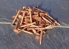 50 Stück Kupfernägel 2,8 x 35 mm Dachpappstifte Pappnägel