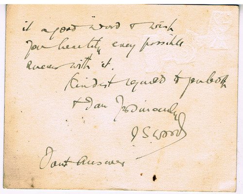 Victorian letter joseph snell - joseph,