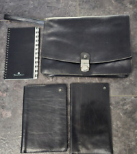 22932/ Aigner Herren Set Handgelenktasche Brieftasche Notizblock Telefonbuch