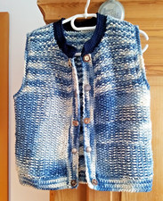 Strickweste Handgestrickt