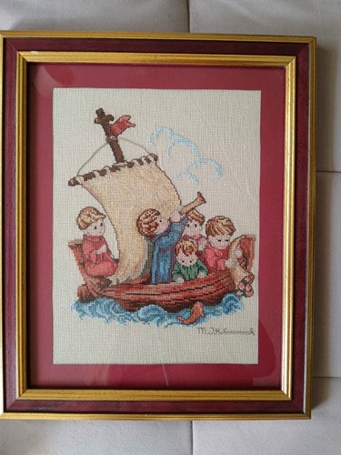 Stickbild hummel - stickbild,