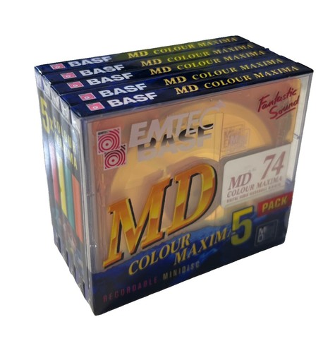 Emtec basf mini disc 74min - disc, 5x