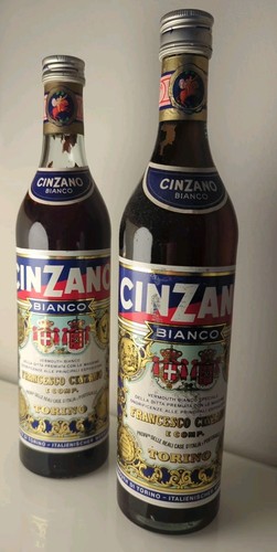Cinzano bianco flaschen - cinzano,