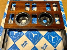 Mercedes-Benz W126 / C126 Mittelkonsole Zebrano-Holz (Neu, Original) 1266830375