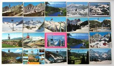 ÖSTERREICH Postkarten Lot 20x Hochbahn Bergbahn Gondelbahn Sesellift Alpen Motiv
