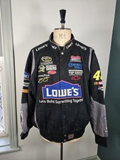 Vintage Nascar Jimmy Johnson #48 Lowe’s Racing Jacket JH Design Herren 2XL