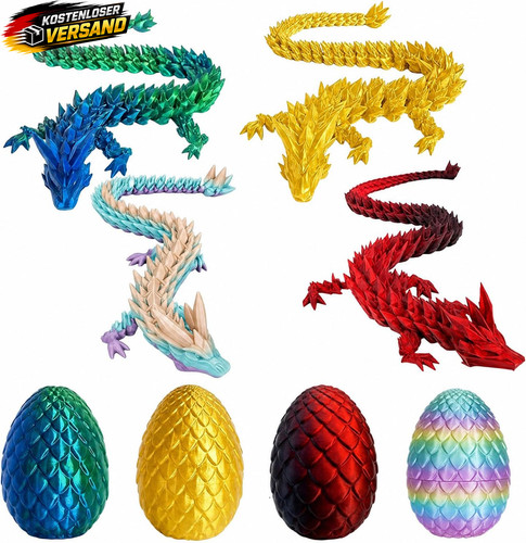 Dracheneier set mit drachen - set,